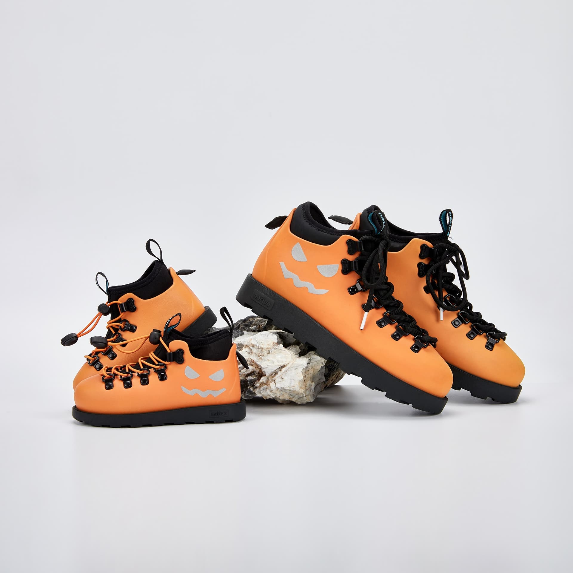 Ботинки Native Shoes Fitzsimmons Короткие Армейские Ботинки Унисекс Желтый Очер | Голова Тыквы | Черный - изображение 5