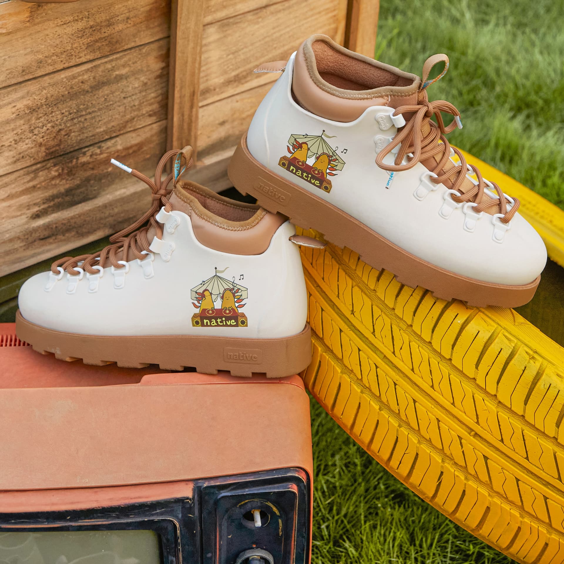 Ботинки TIA Fitzsimmons x Native Shoes 3.0 3.2+1.5cm - изображение 7