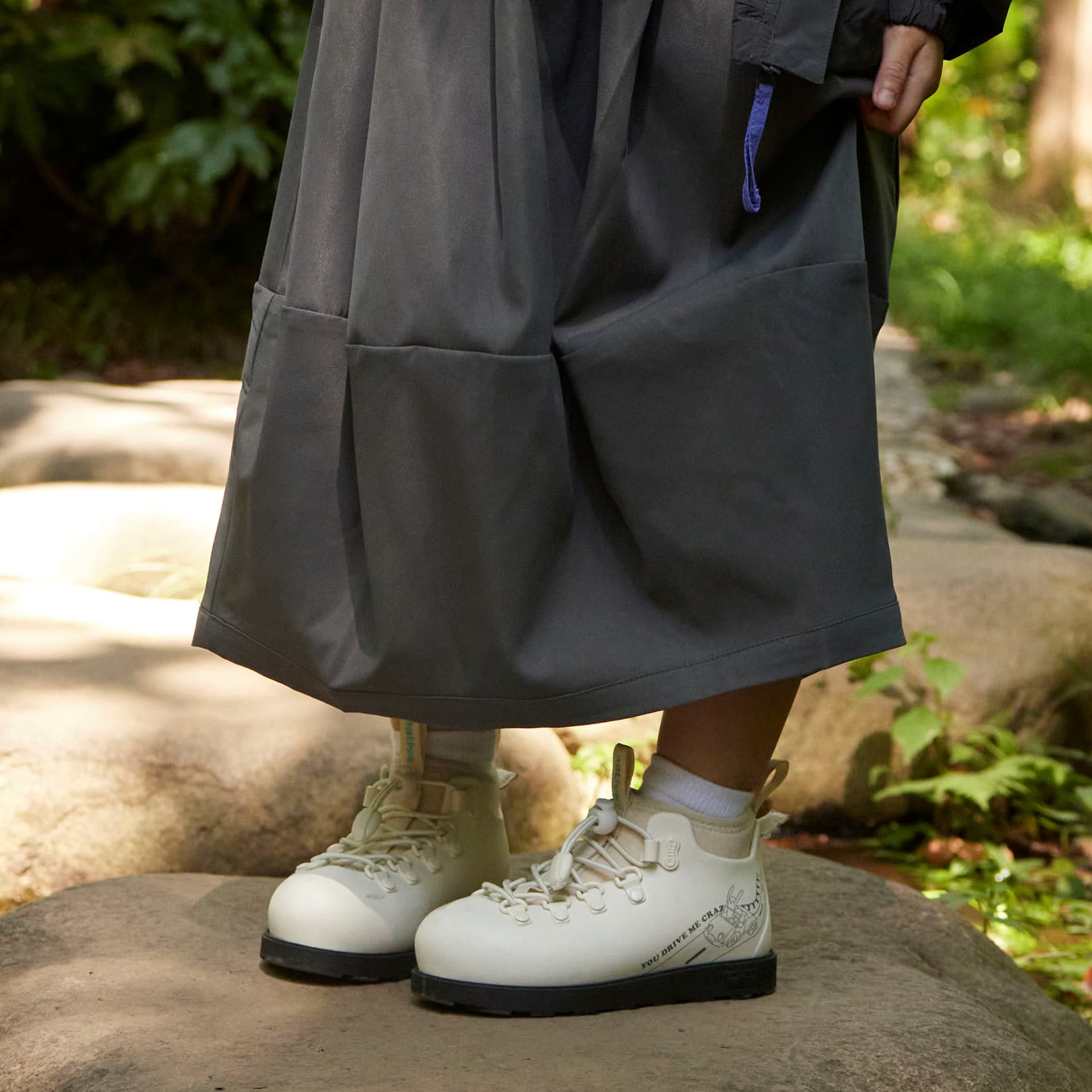 Native Shoes Fitzsimmons Детская Туристическая Обувь Низкий Верх Белый Kids - изображение 6