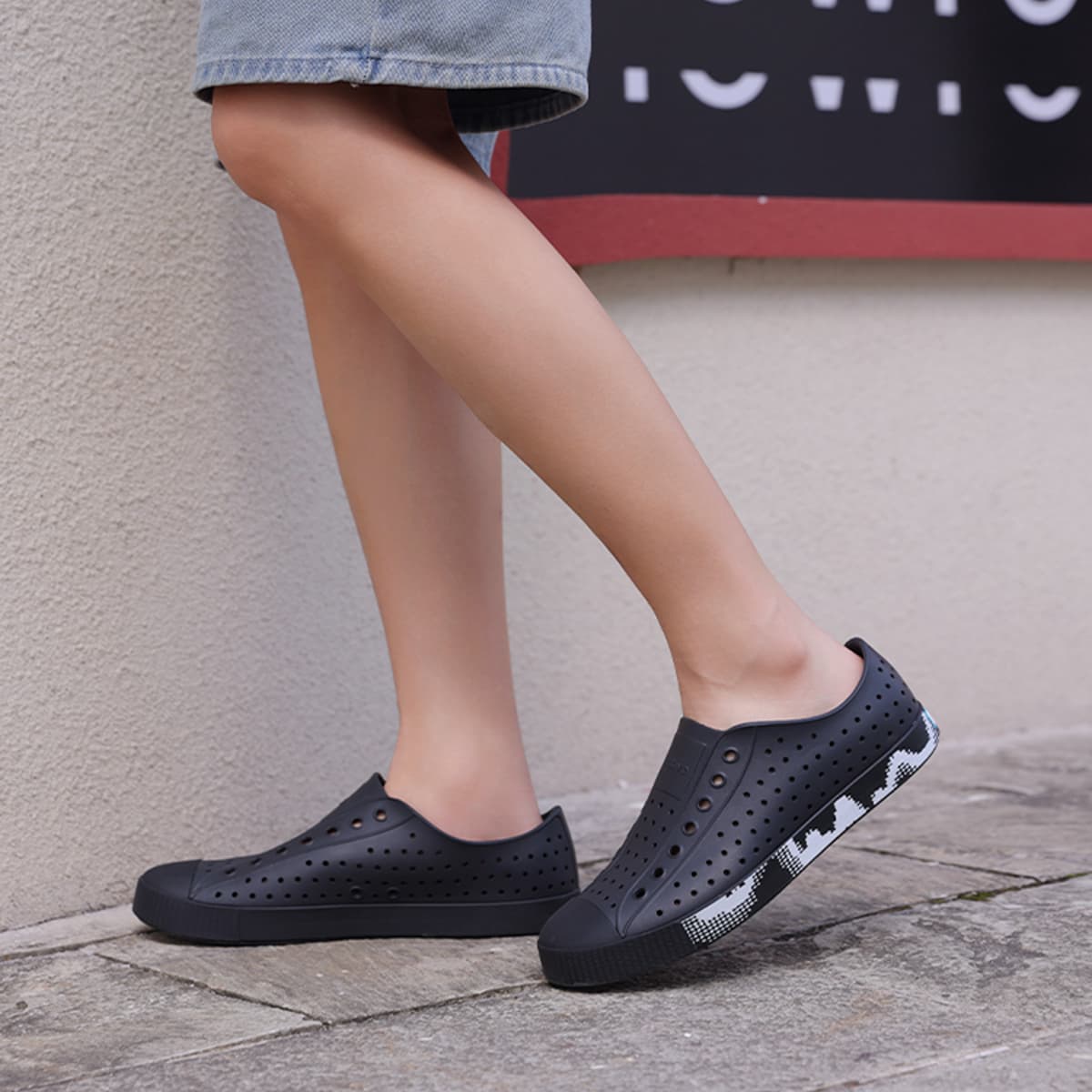Сабо Native Shoes Jefferson ЭВА Сабо Резина Мужской Черный - изображение 7