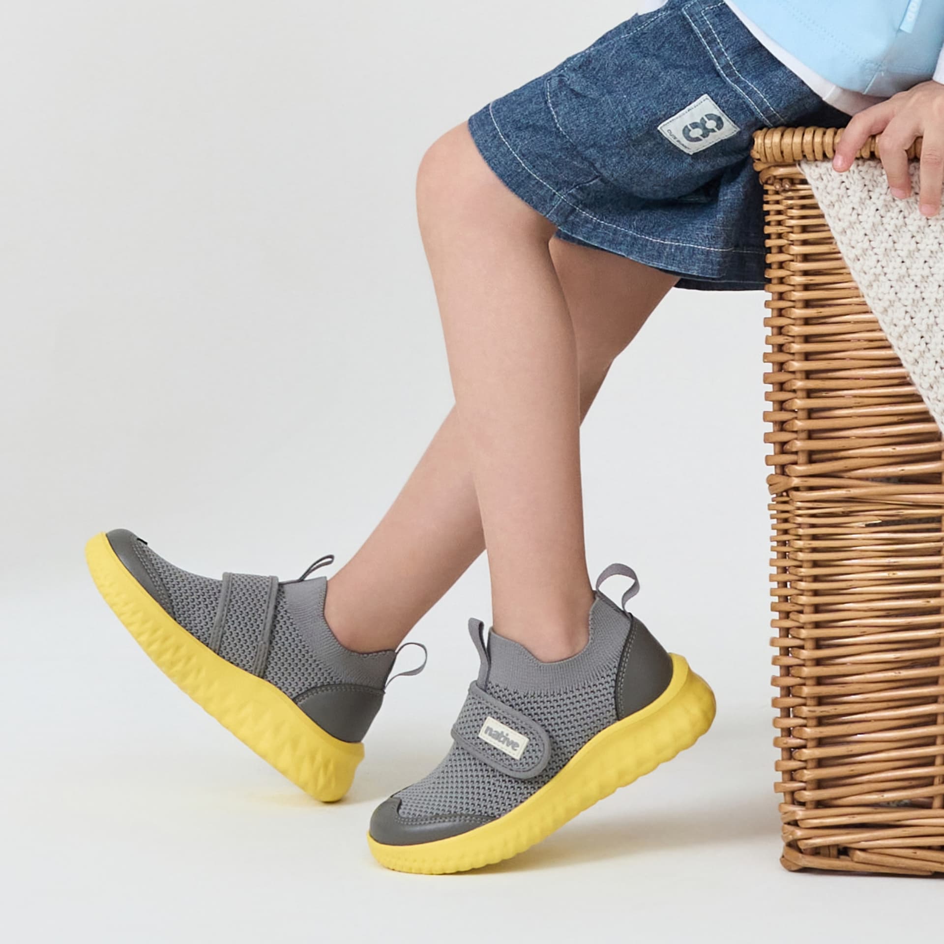 Кроссовки Native Shoes Детская повседневная обувь Low Top Kids - изображение 6