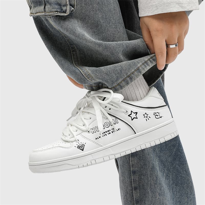 Кроссовки Sanrio x Deconstructed Campus Sneakers with Dual Laces, Anti-Slip, Cushioned, Lightweight, Low-Top, Unisex - изображение 6