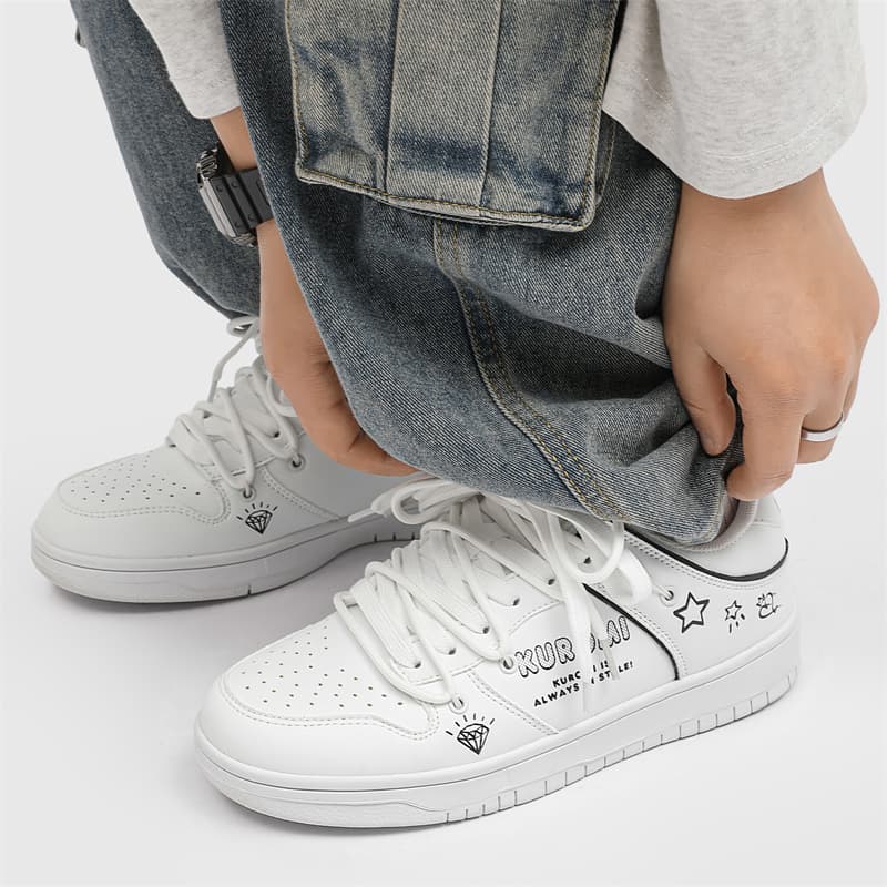 Кроссовки Sanrio x Deconstructed Campus Sneakers with Dual Laces, Anti-Slip, Cushioned, Lightweight, Low-Top, Unisex - изображение 5