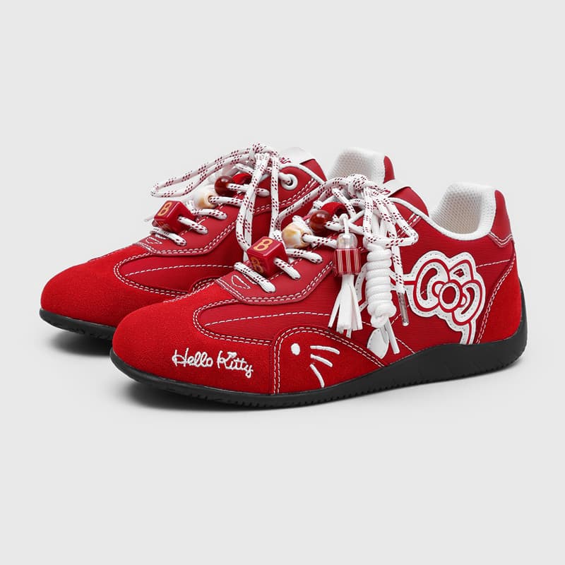 Кроссовки Санрио Хелло Китти Citywalk Summer Refreshing Premium Texture Early Утро Кампус Коммутирование - изображение 4