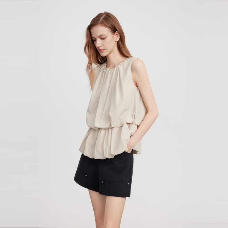 Блузка ELLE Khaki Женские Рубашки - изображение 3