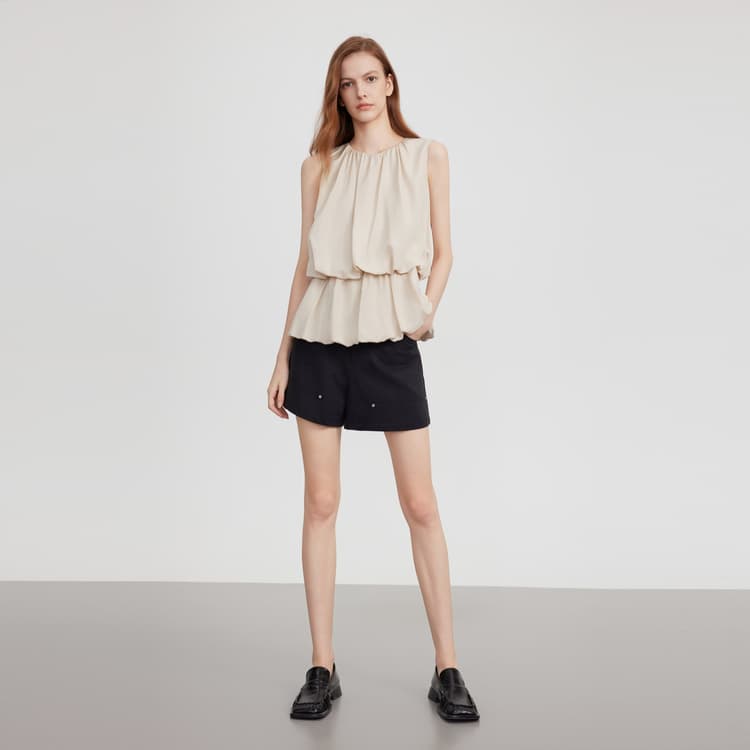 Блузка ELLE Khaki Женские Рубашки - изображение 4