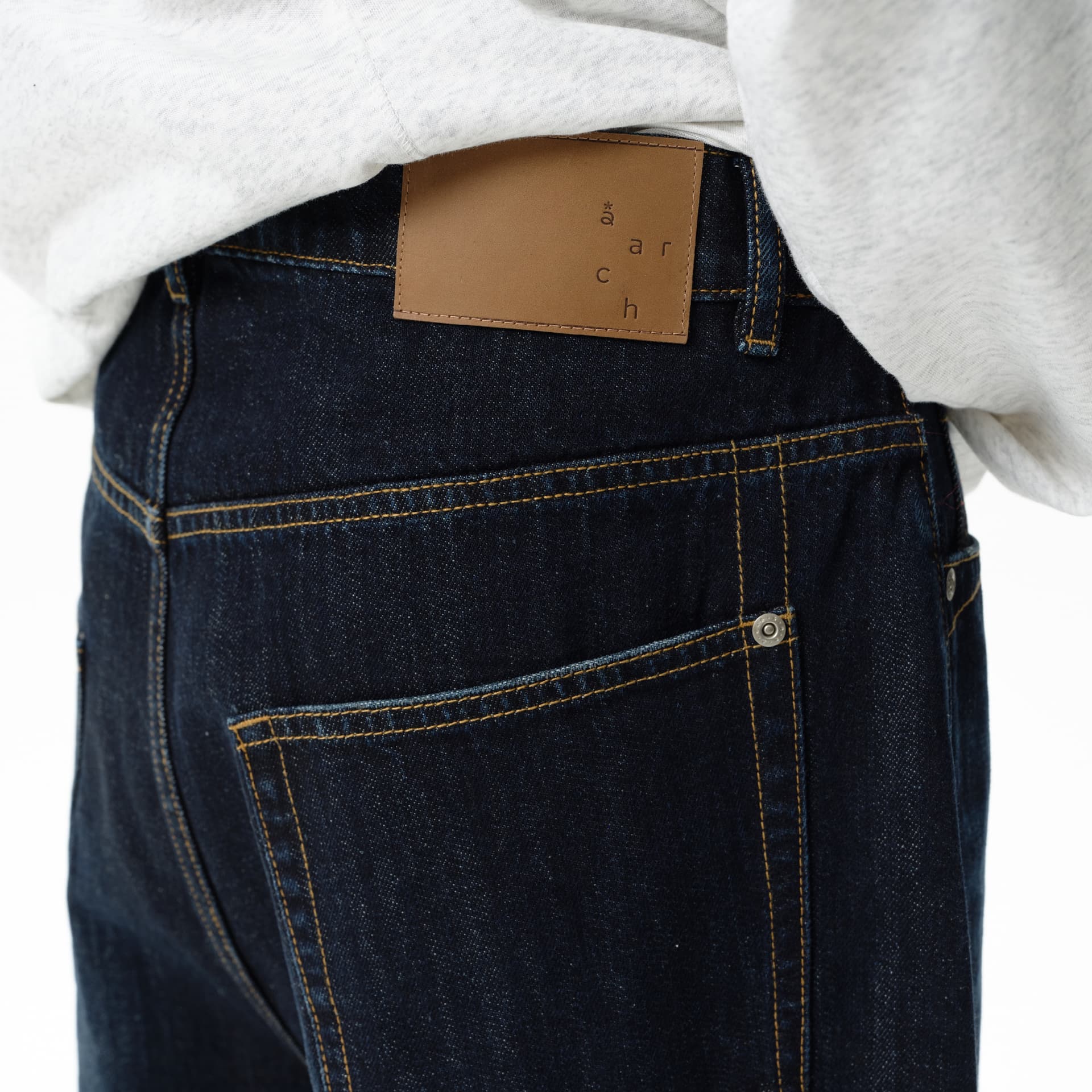 Штаны ROARINGWILD Blue Unisex Jeans ROARINGWILD Синий Унисекс Джинсы - изображение 6