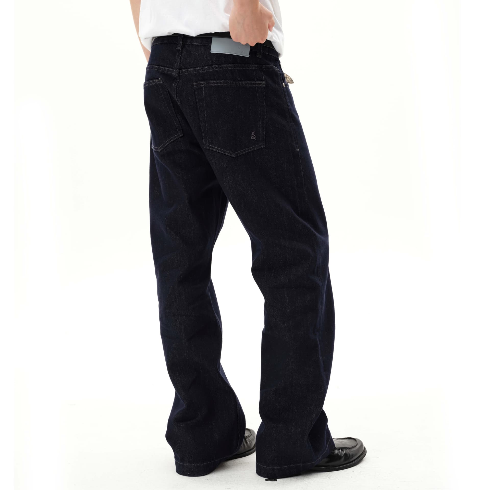 Штаны ROARINGWILD Blue Unisex Jeans ROARINGWILD Синий Унисекс Джинсы - изображение 4