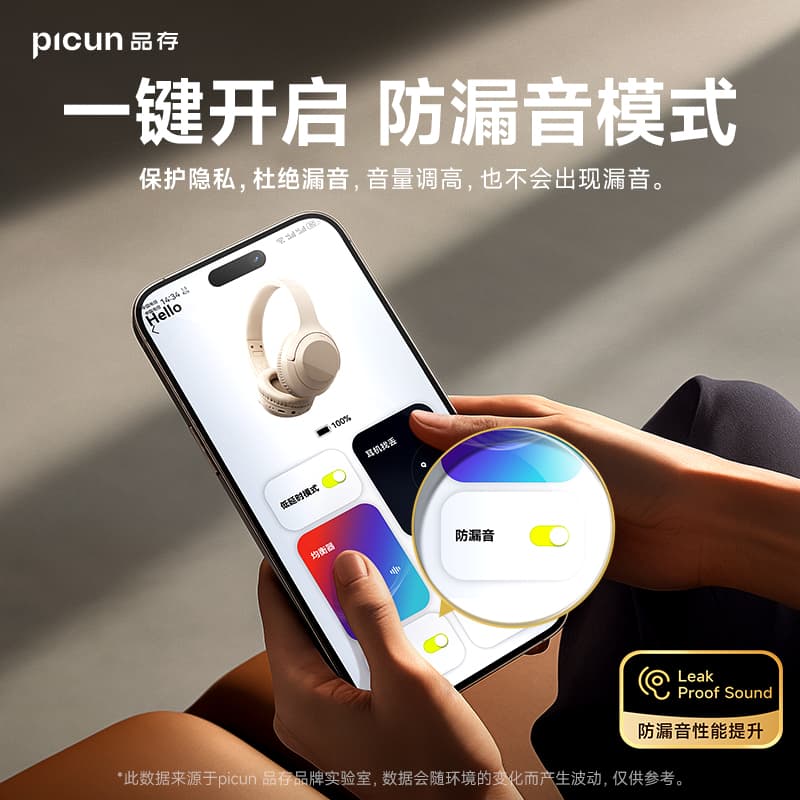 Наушники Picun B1 APP HiFi - изображение 3