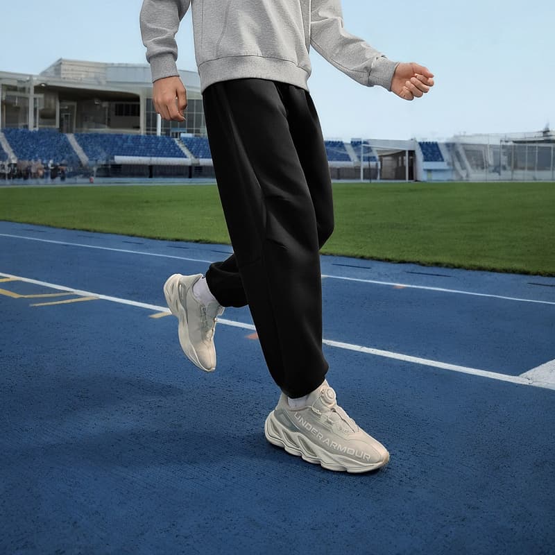 Under Armour Черный Kids Спортивные трикотажные брюки - изображение 7