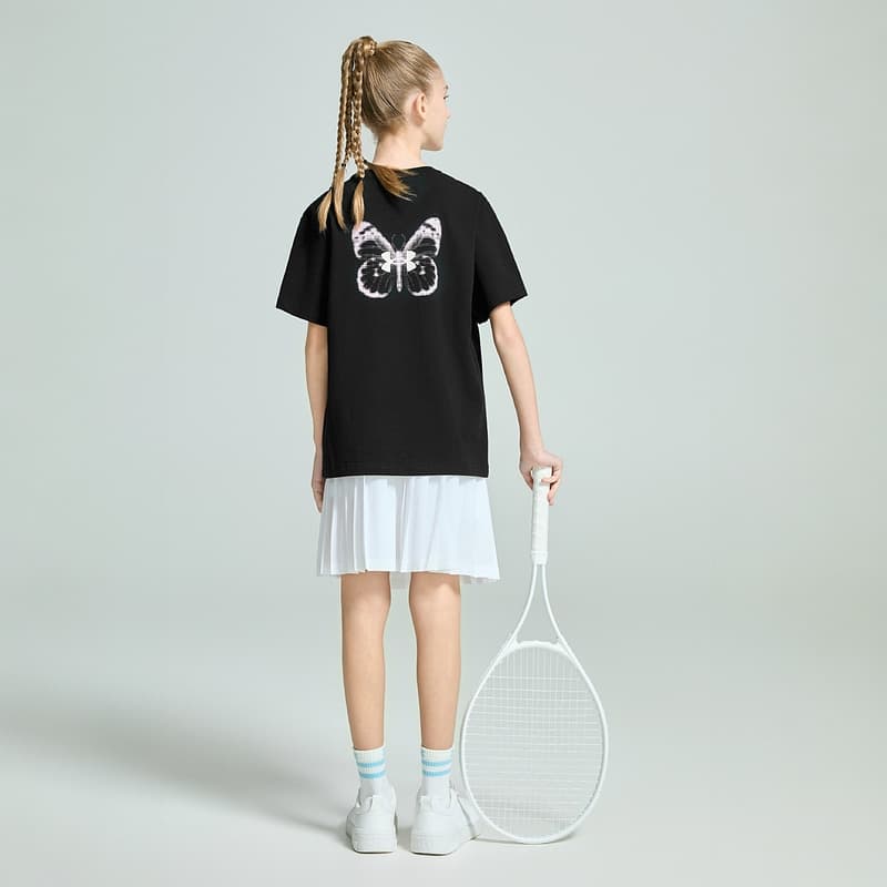 Футболка Under Armour Черные Детские Футболки - изображение 5