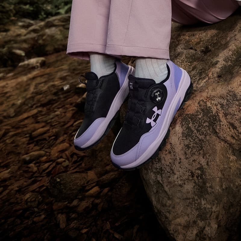Under Armour Outdoor Collection Детская активная обувь Черный Фиолетовый Kids - изображение 8