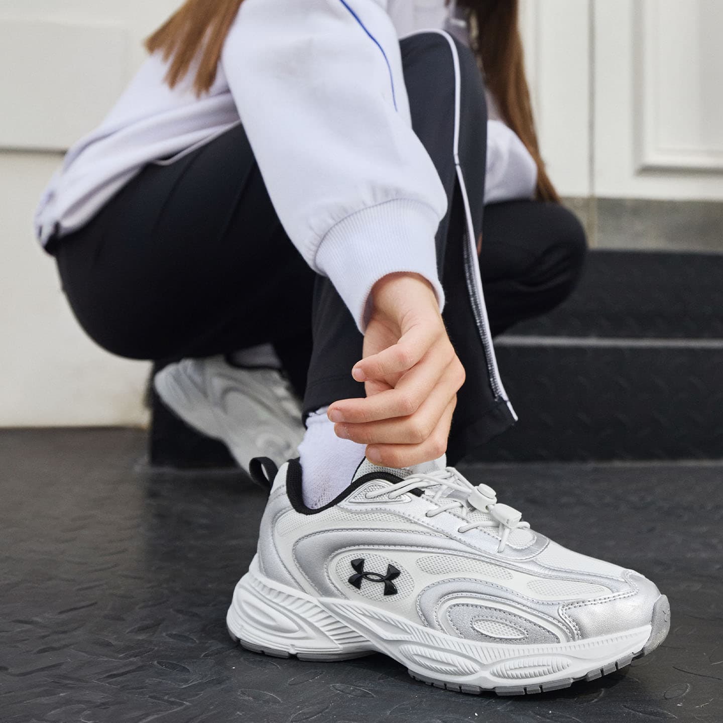 Кроссовки Under Armour Sports Life Collection Детская повседневная обувь - изображение 6