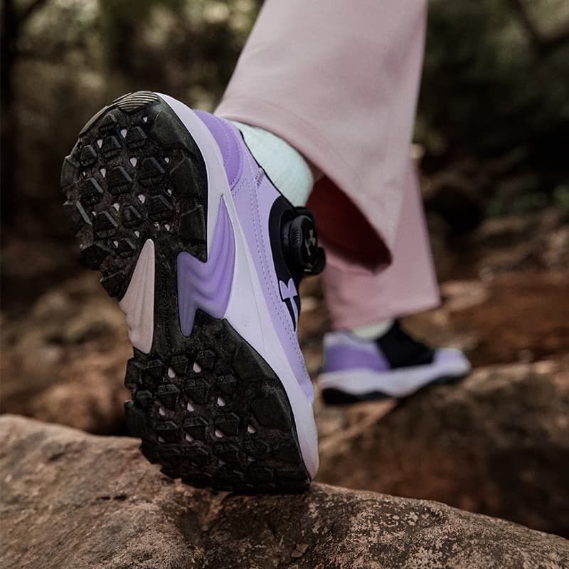 Under Armour Outdoor Collection Детская активная обувь Черный Фиолетовый Kids - изображение 7
