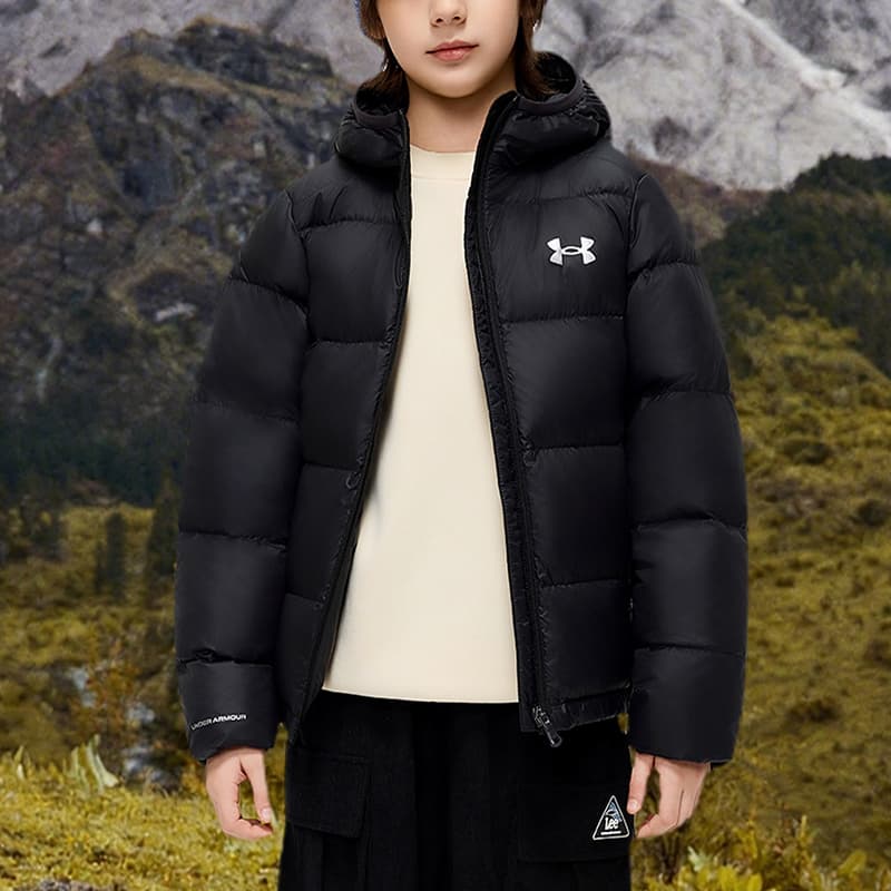 Under Armour Черный Kids Пуховики - изображение 3