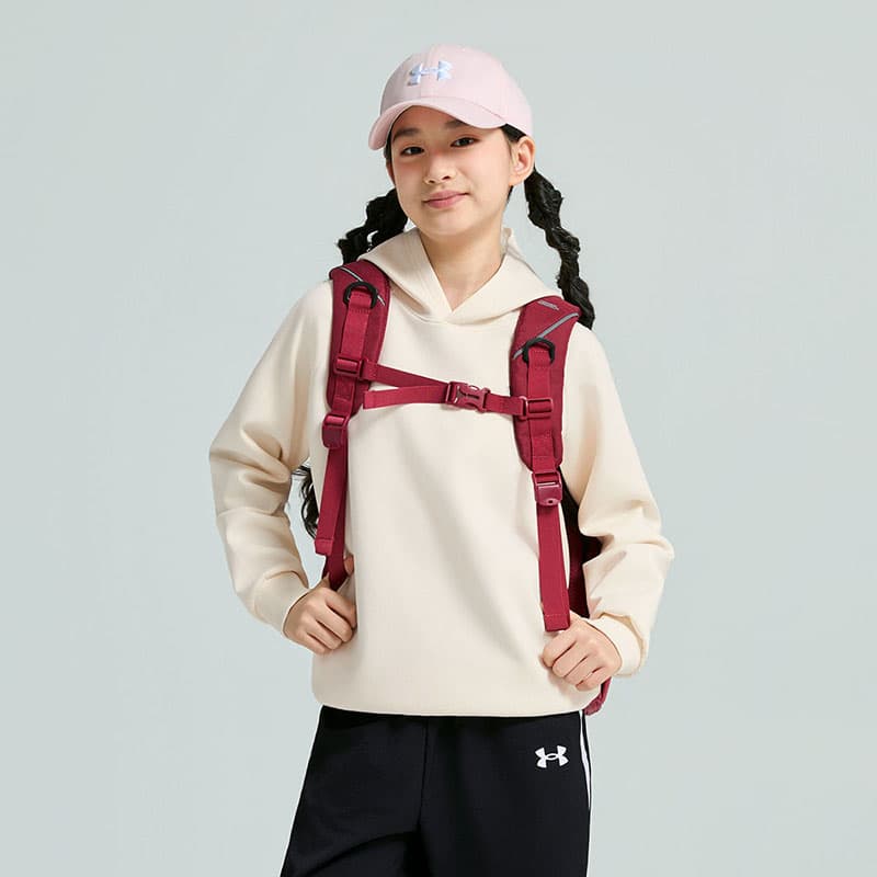 Рюкзак Under Armour Полиэстеровый Рюкзак Большой Женский Красный - изображение 8