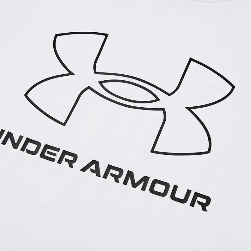 Футболка Under Armour Comprehensive Training Белый Kids T-рубашки - изображение 4