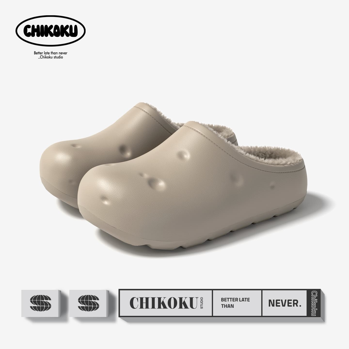 CHIKOKU Дом Хлопок Тапочки - изображение 3