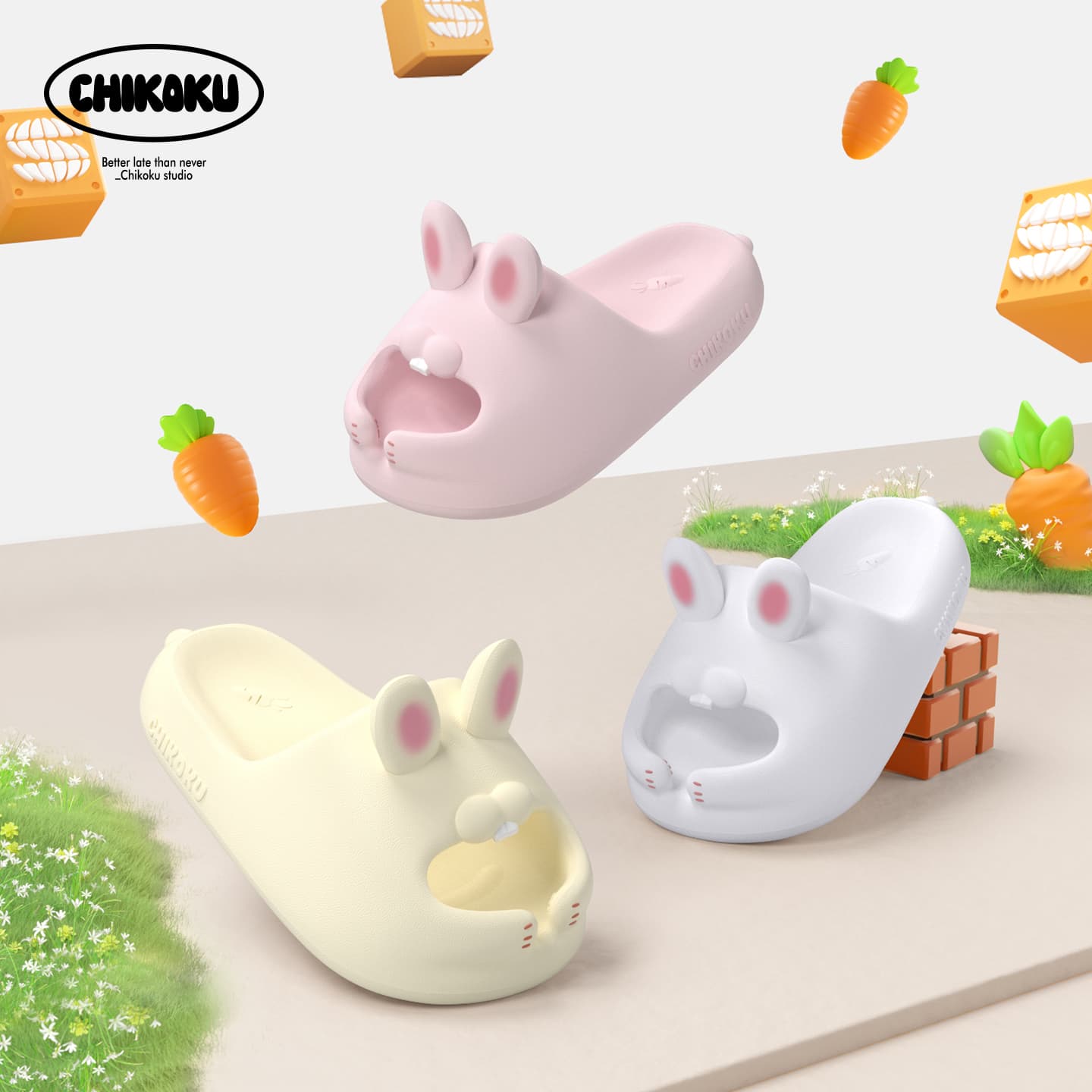 CHIKOKU Дом Лето Тапочки - изображение 9