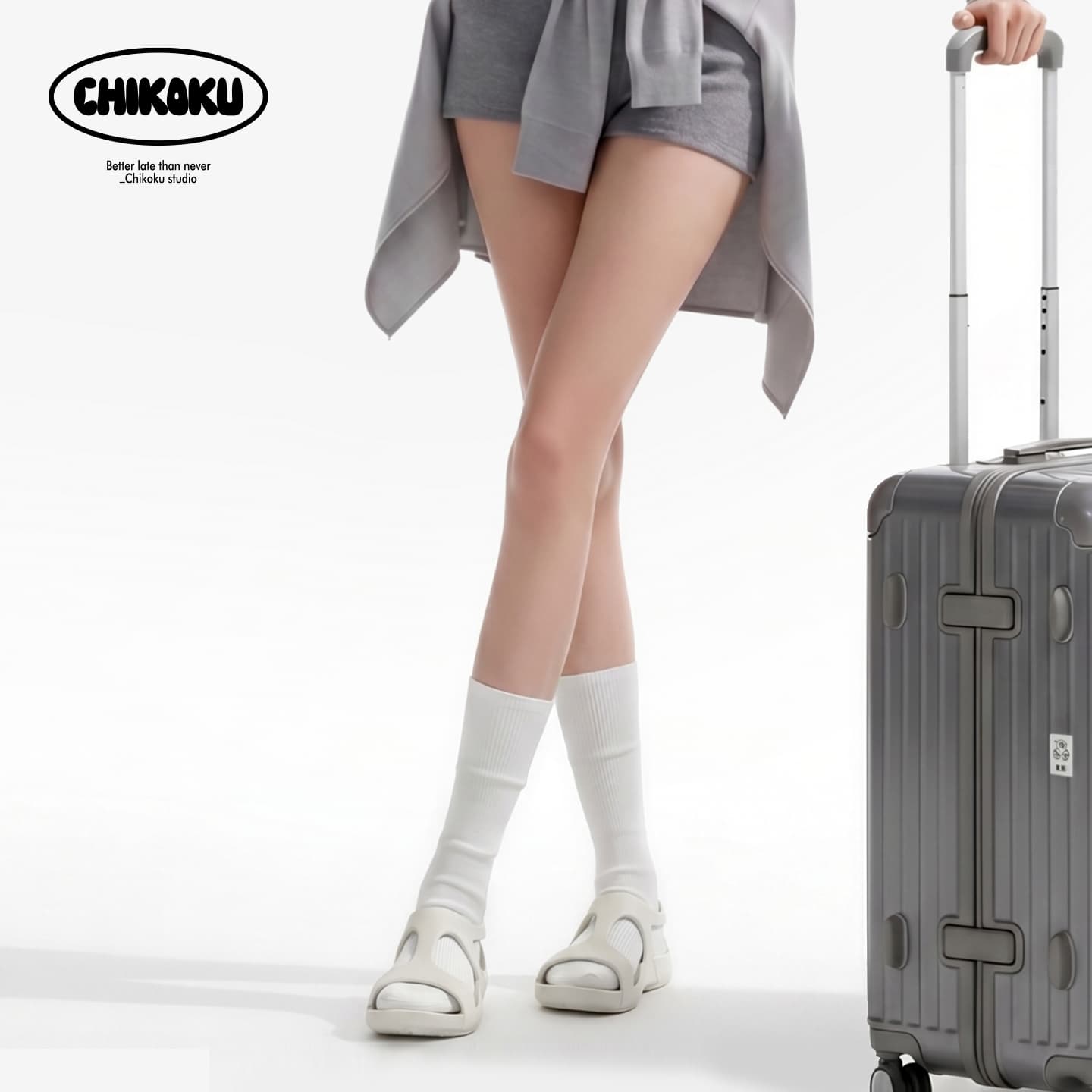 Шлёпанцы CHIKOKU One Шнуровочные Сандалии Женские - изображение 7