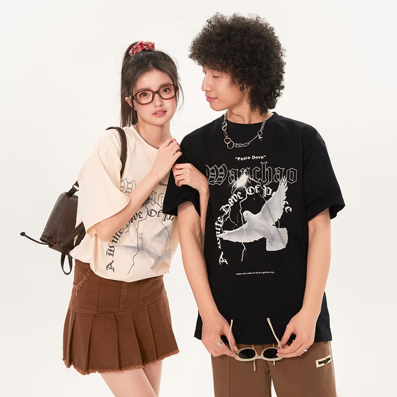 Футболка WANCHAO CP Logo T-Shirt Black - изображение 6