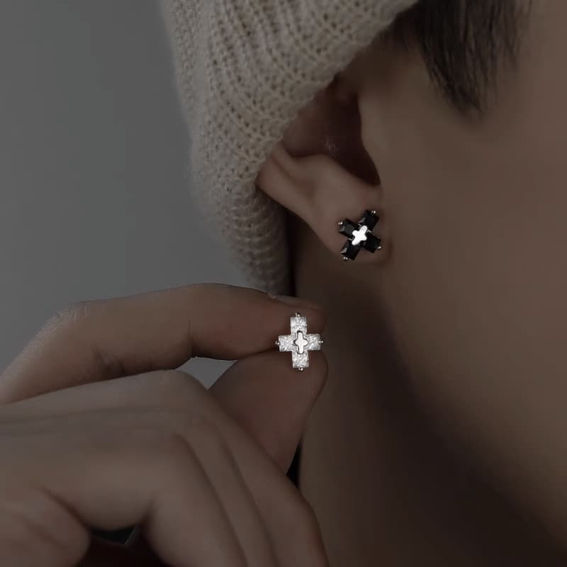 Серьги ins S925 - изображение 3