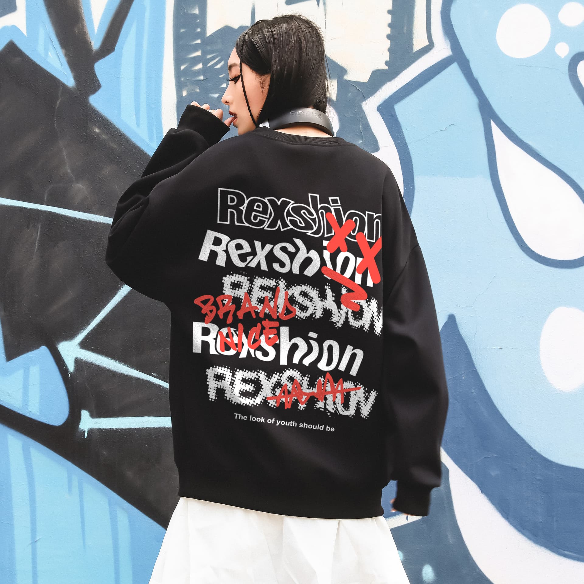 Худи REXSHION Logo Hoodie - изображение 4
