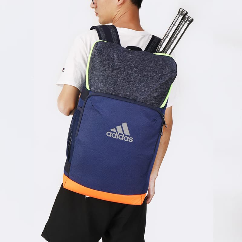 Спортивная сумка Adidas Полиэстеровый Рюкзак Стандартный (Standard) Унисекс Синий - изображение 6