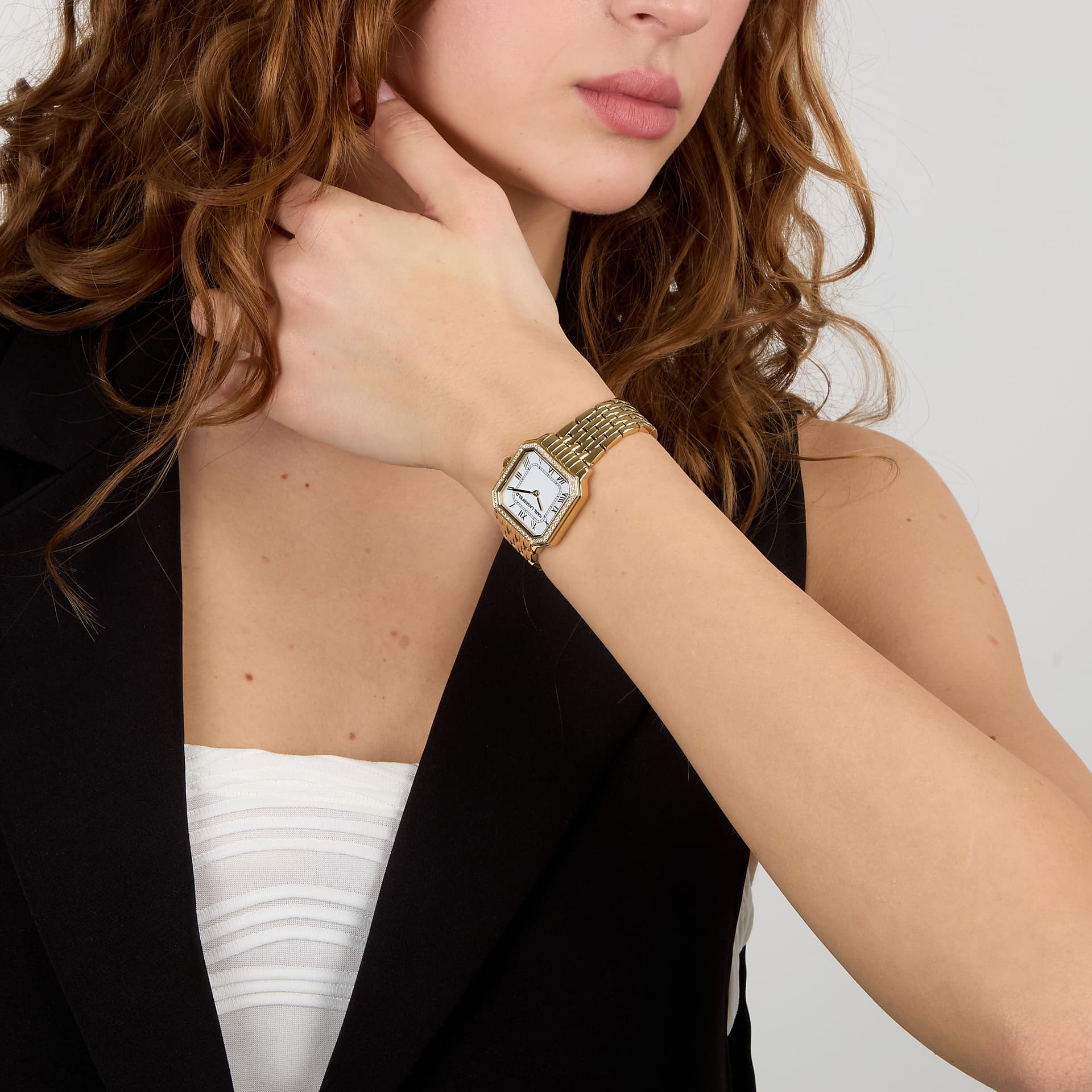 Механические часы KARL LAGERFELD Кварцевый механизм Женские часы 33mm*27,8mm Белый - изображение 4