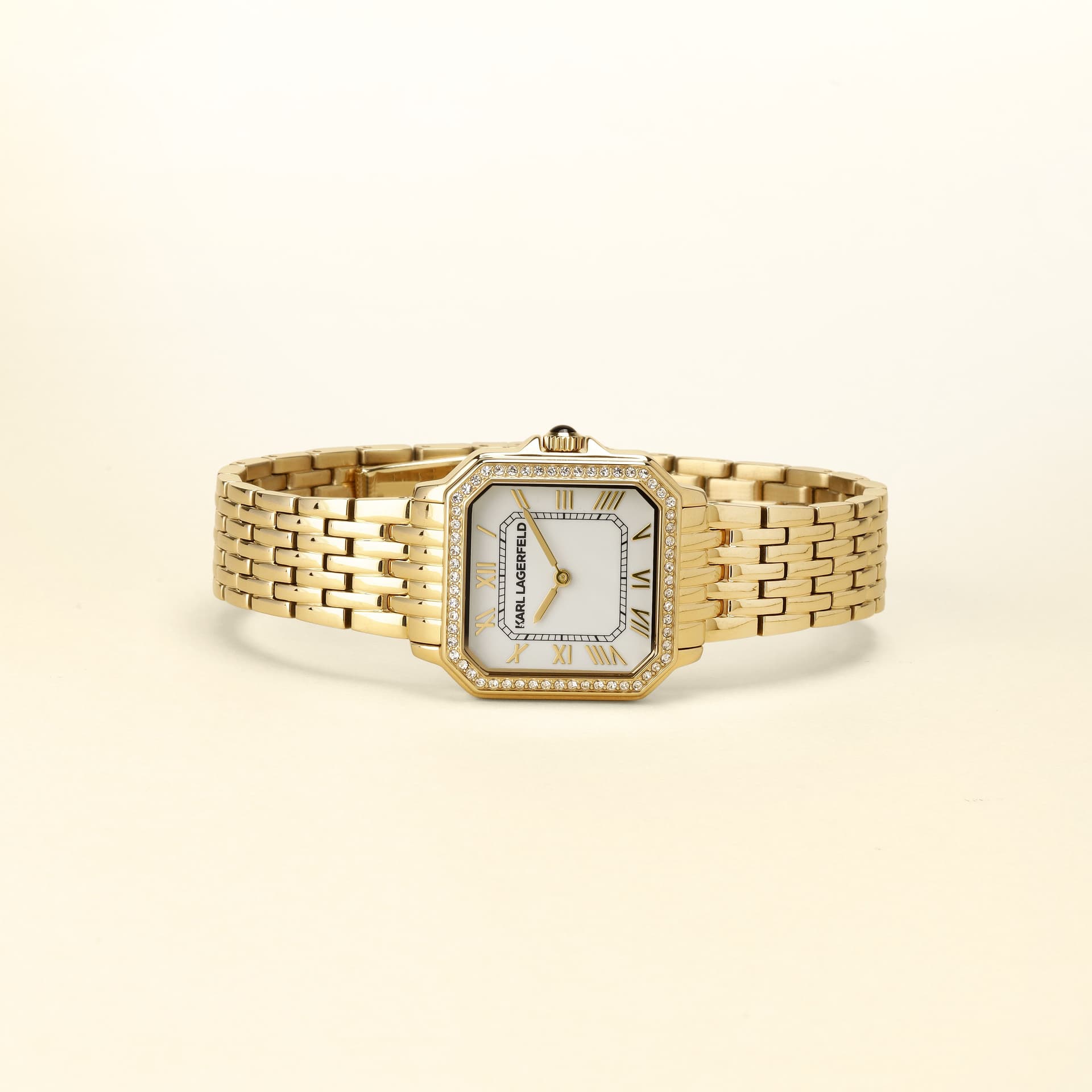 Механические часы KARL LAGERFELD Кварцевый механизм Женские часы 33mm*27,8mm Белый - изображение 5