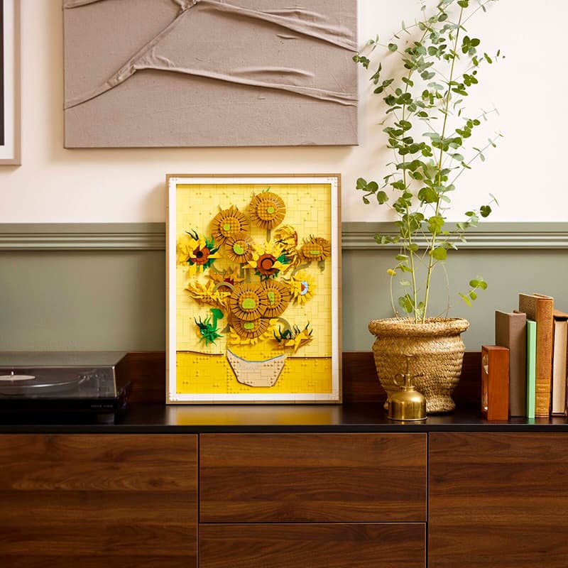 Конструктор LEGO Art Life Series FANGAOLIANMINGXILIE Подсолнух Конструкторы 2615 деталей L31215 - изображение 7