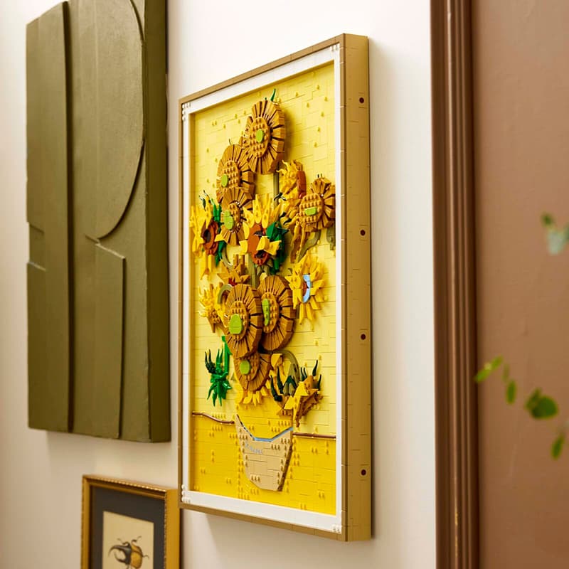 Конструктор LEGO Art Life Series FANGAOLIANMINGXILIE Подсолнух Конструкторы 2615 деталей L31215 - изображение 8