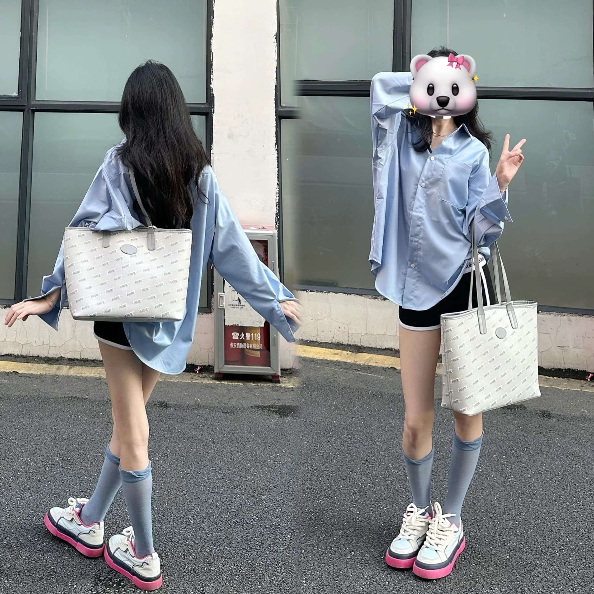 Мини-сумка FAIRWHALE PVC Tote - изображение 5