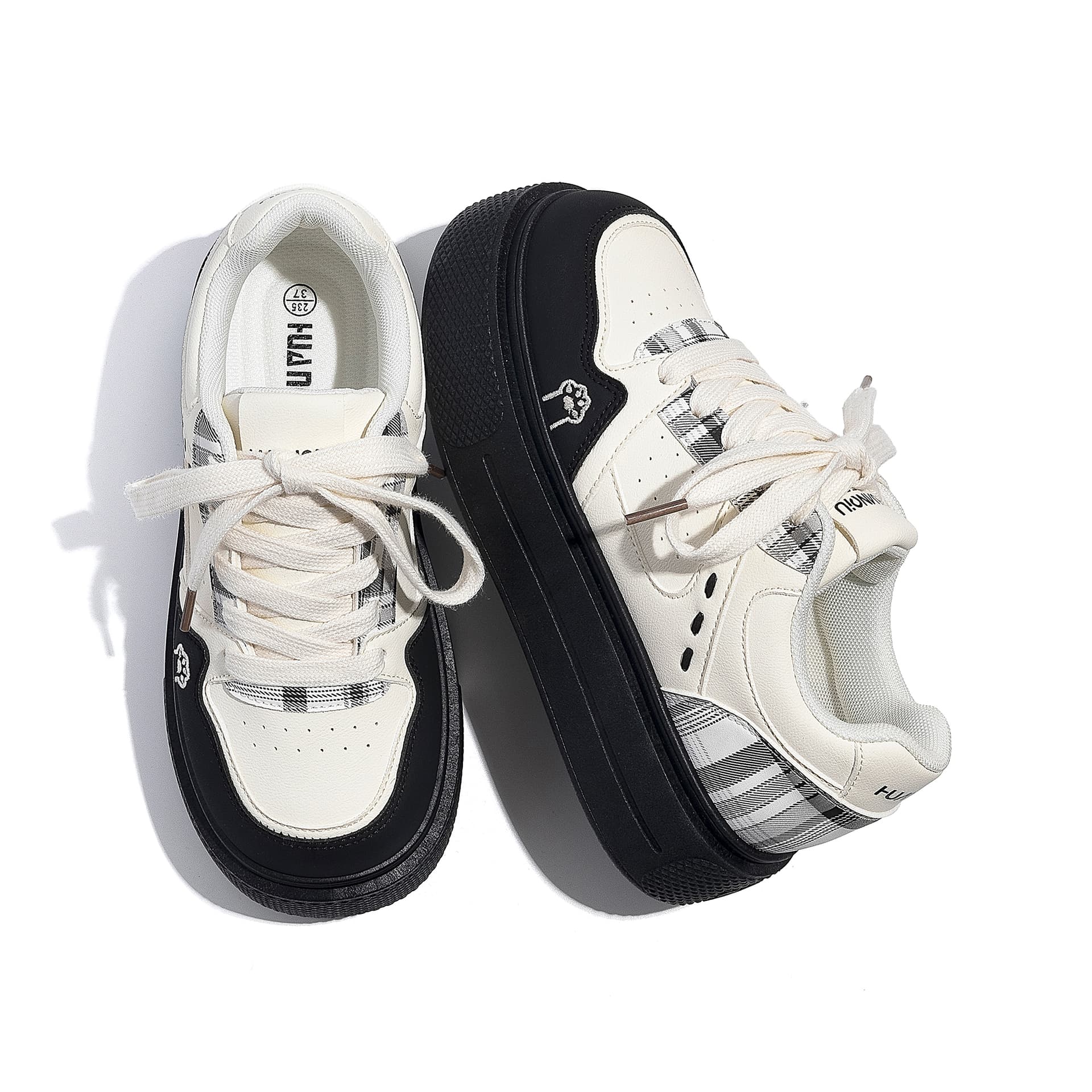 Кроссовки HUANQIU Кеды для скейтбординга Low Топ Женские - изображение 7