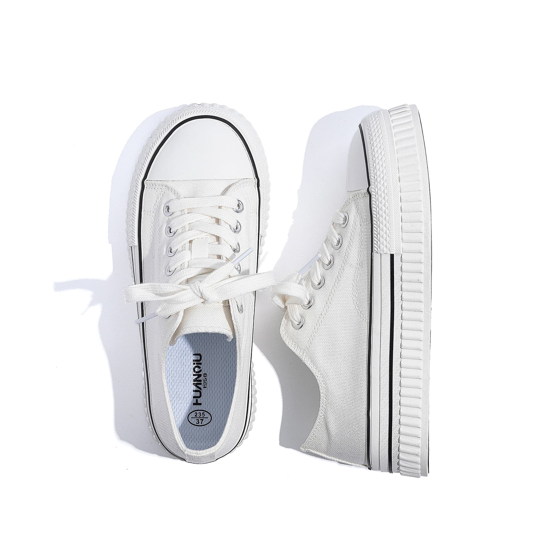 Кеды HUANQIU Canvas Shoes Low Top Women's - изображение 7