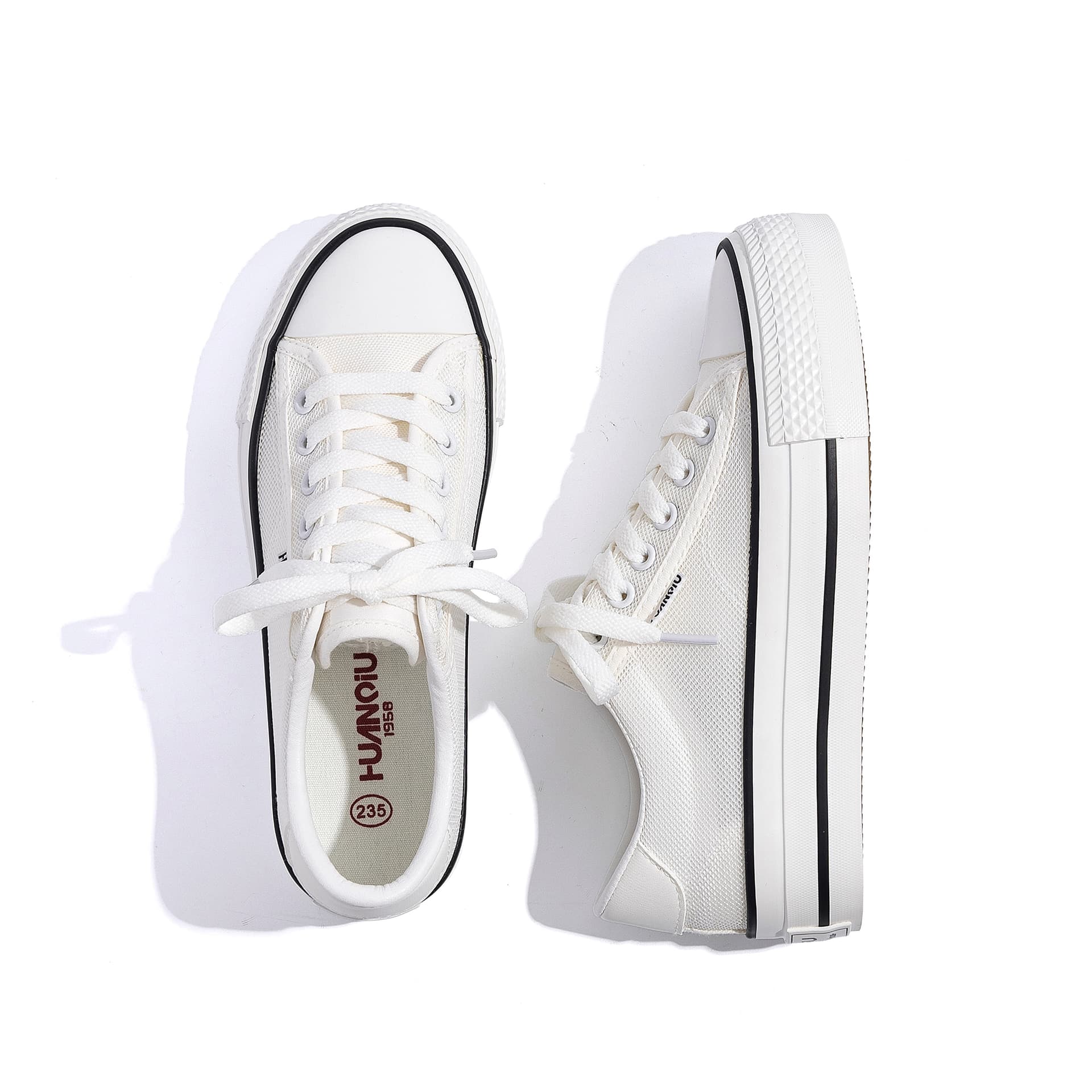 Кеды HUANQIU Canvas Shoes Low Top Women's - изображение 7