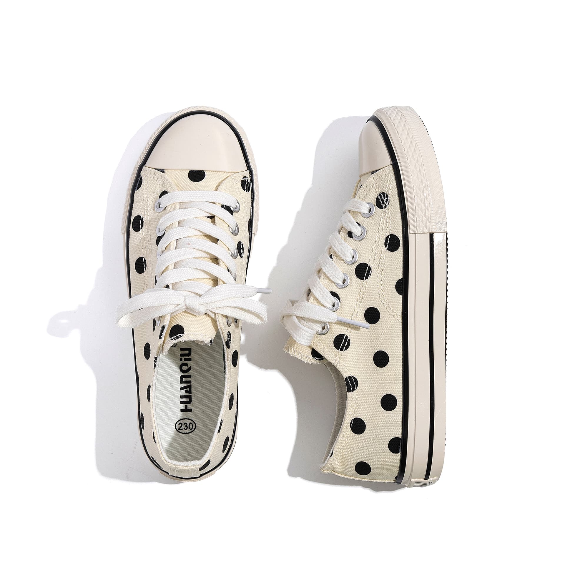 Кеды HUANQIU Canvas Shoes Low Top Women's - изображение 6