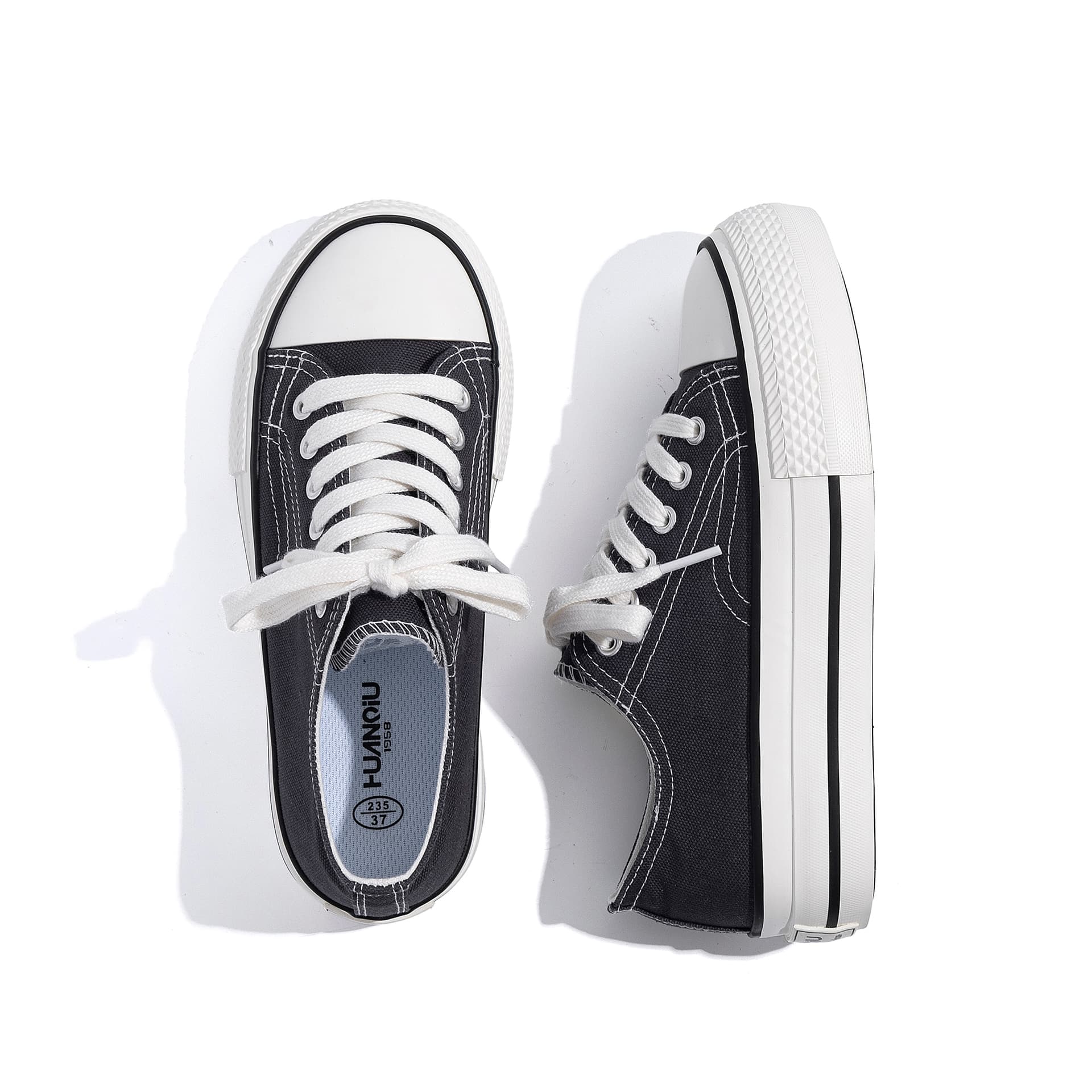 Кеды HUANQIU Canvas Shoes Low Top Women's - изображение 7