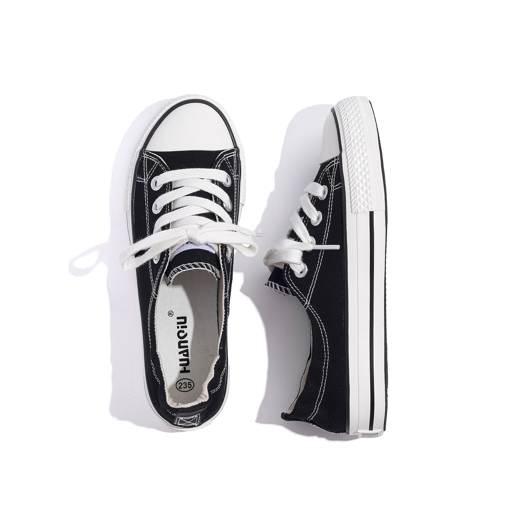 Кеды HUANQIU Canvas Shoes Low Top Women's - изображение 6