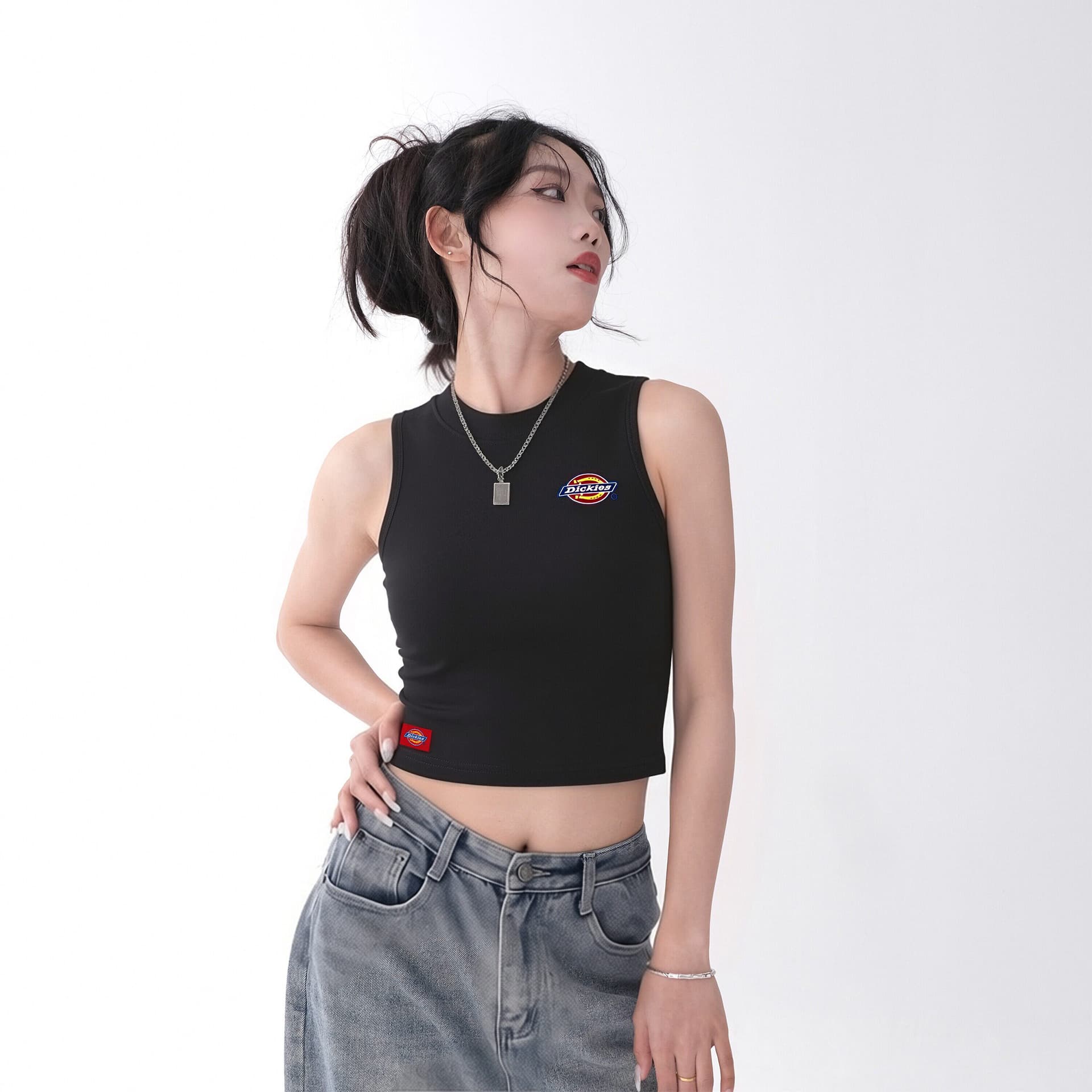 Майка Dickies Летний Топ с Рукавами Женские - изображение 5