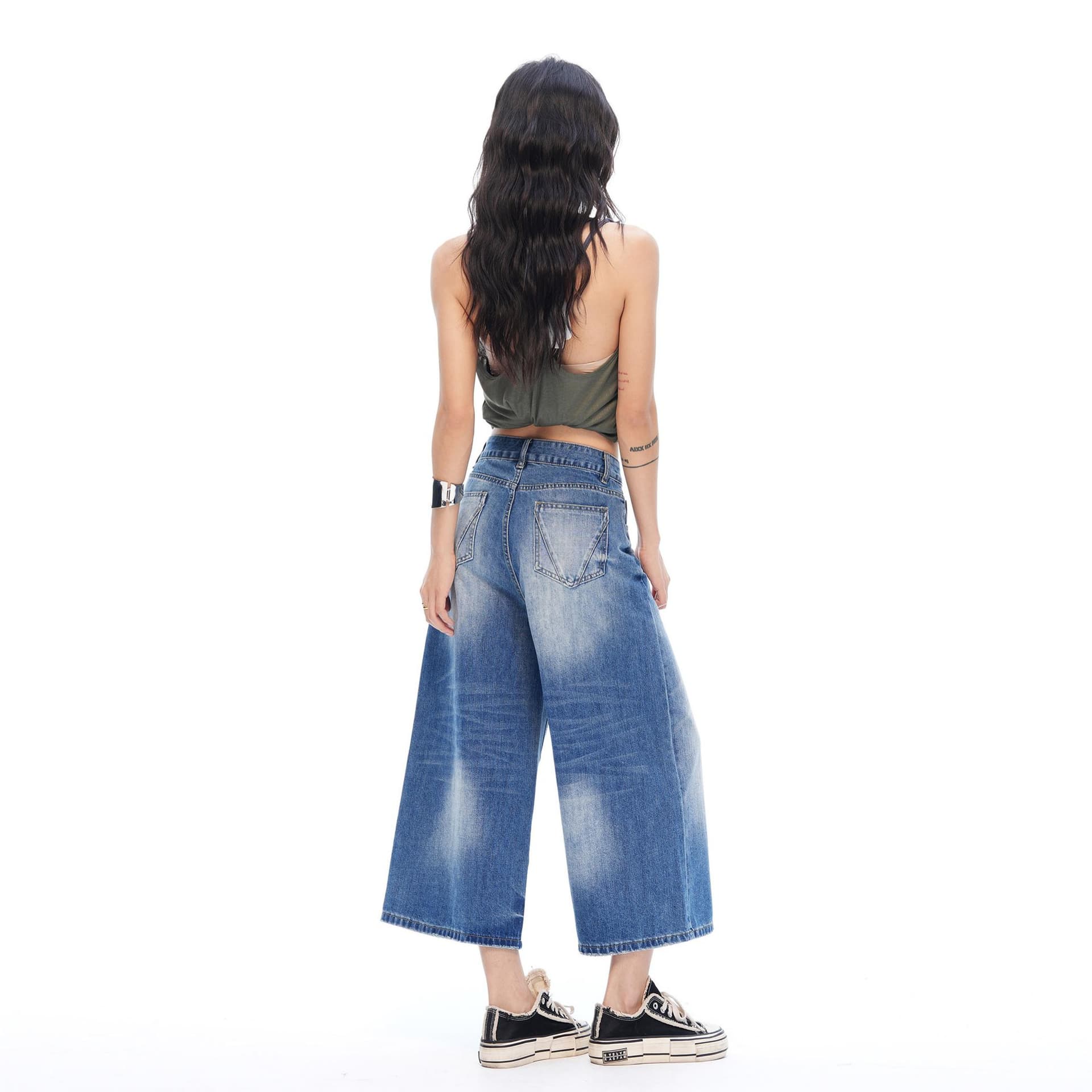 Джинсы Dickies Blue Women's Jeans Дикси Синий Женские Джинсы - изображение 6