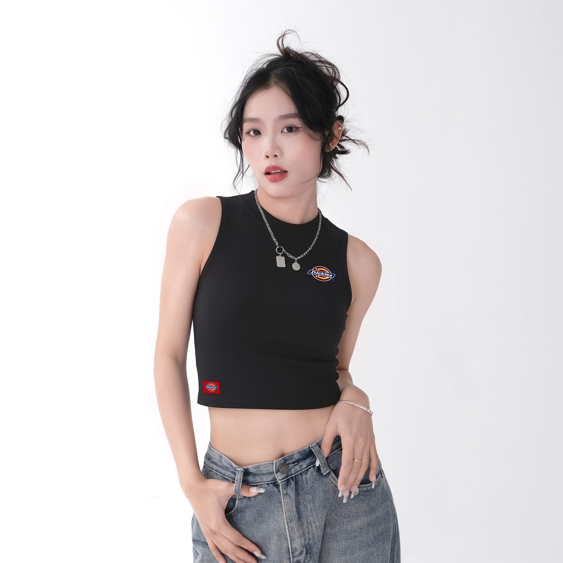 Майка Dickies Летний Топ с Рукавами Женские - изображение 3