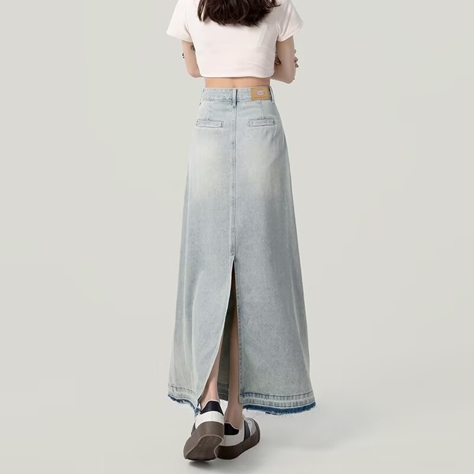 Dickies Джинсовая Длинная Юбка Женская - изображение 8