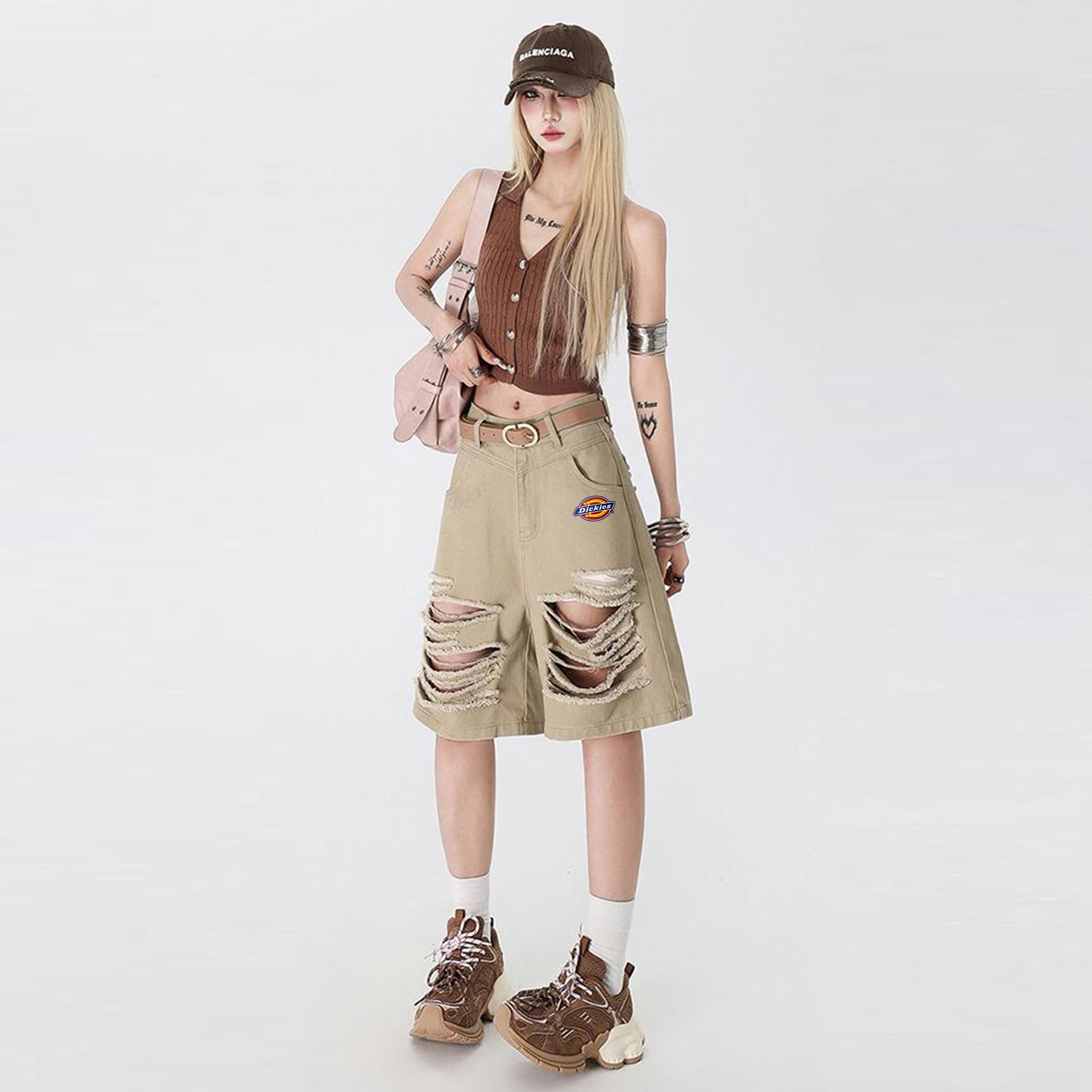 Dickies Женские Джинсовые Шорты - изображение 4