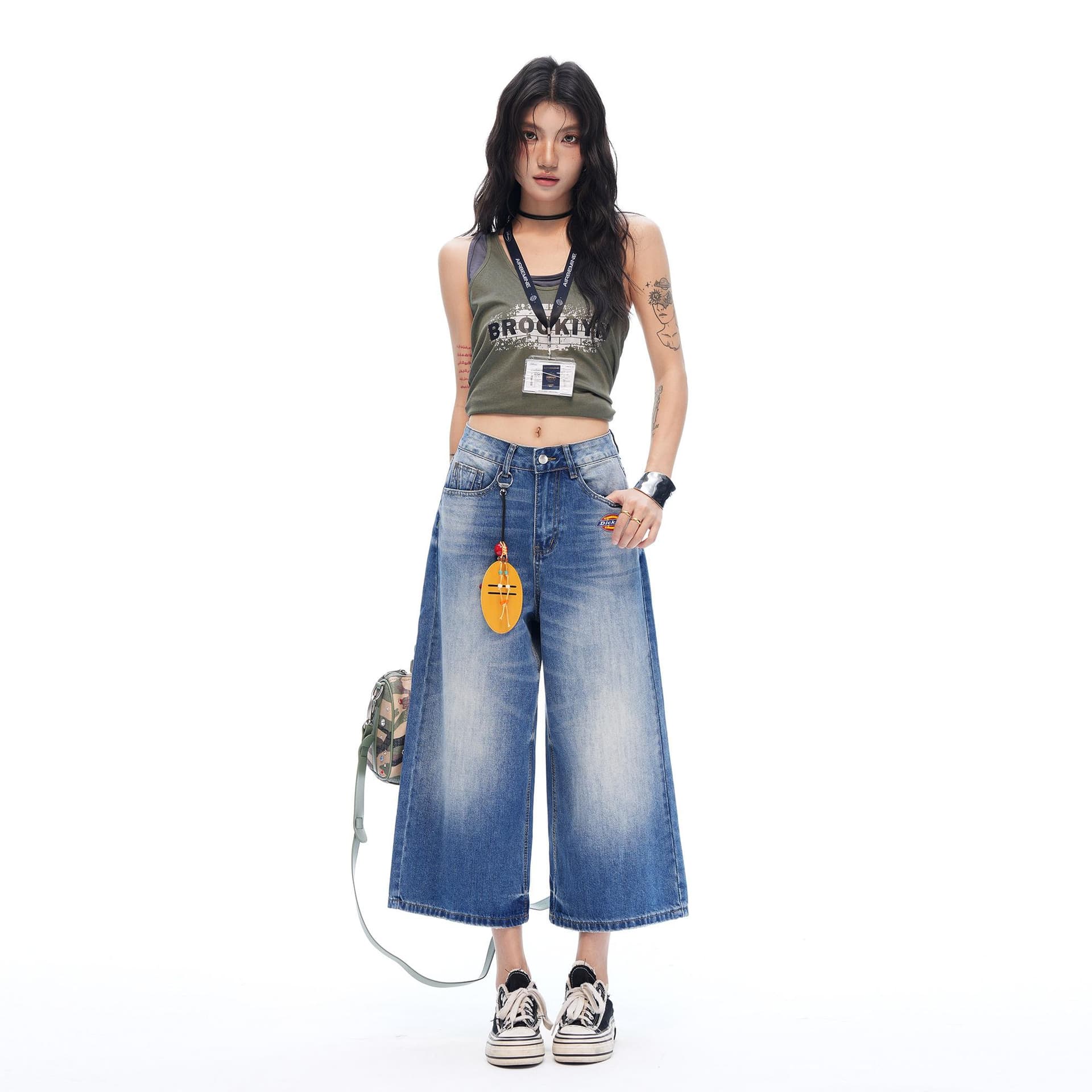 Джинсы Dickies Blue Women's Jeans Дикси Синий Женские Джинсы - изображение 3