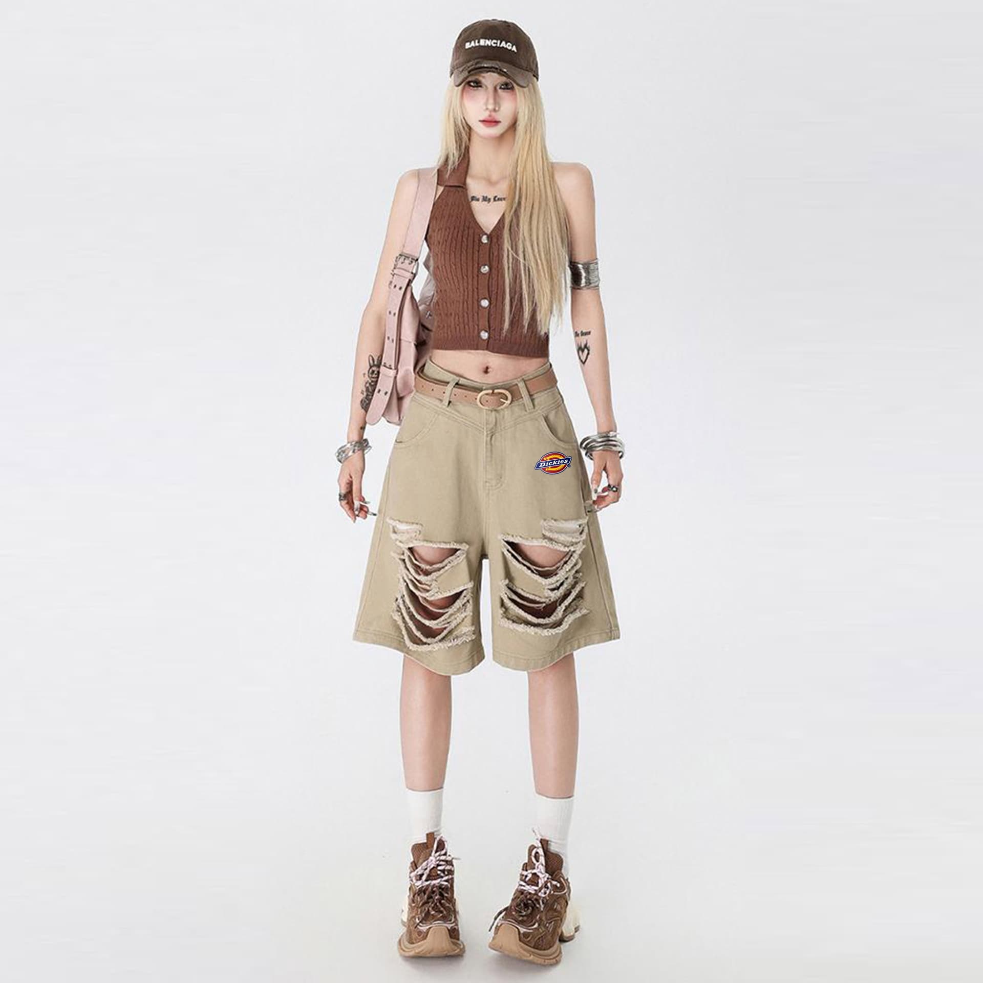 Dickies Женские Джинсовые Шорты - изображение 3