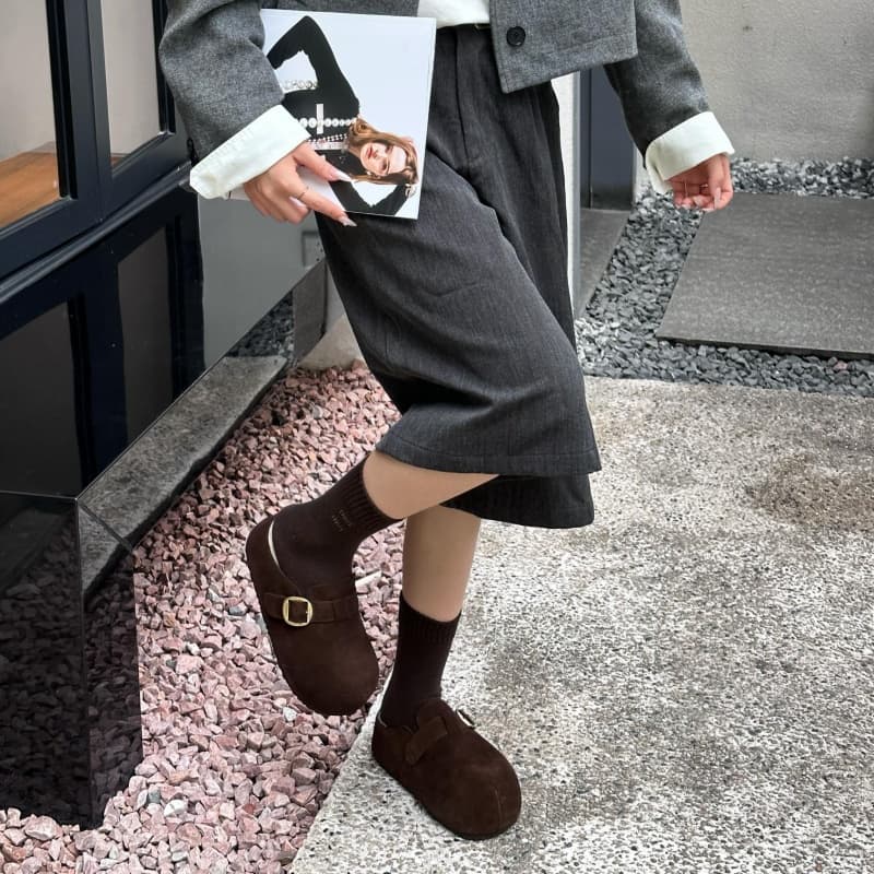Сандалии CENTRAL KITTY TR Резина Пластиковая Мохнатая Обувь Birkenstock Унисекс Шоколад - изображение 4