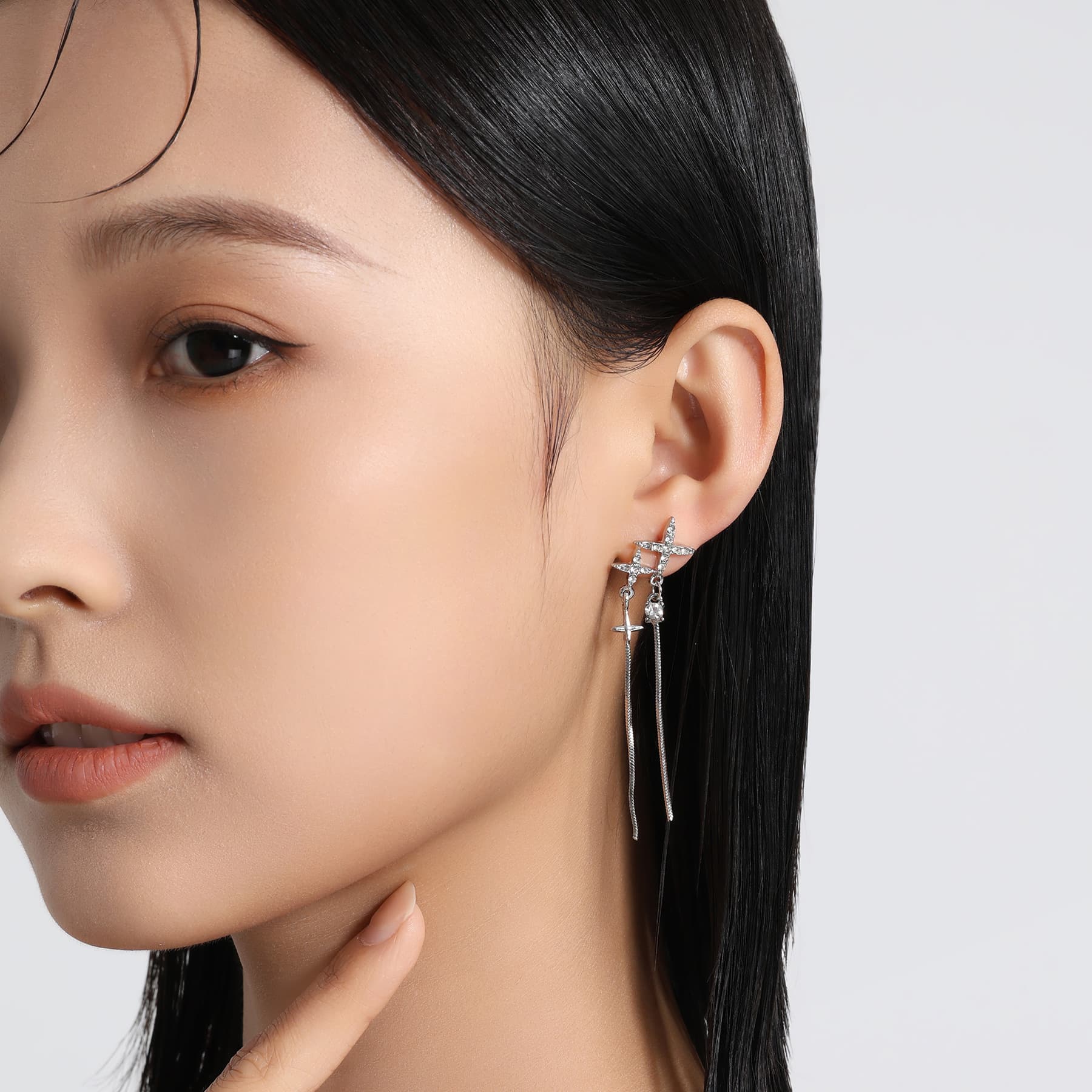 Серьги MISS XIA JWY ins S925 - изображение 4