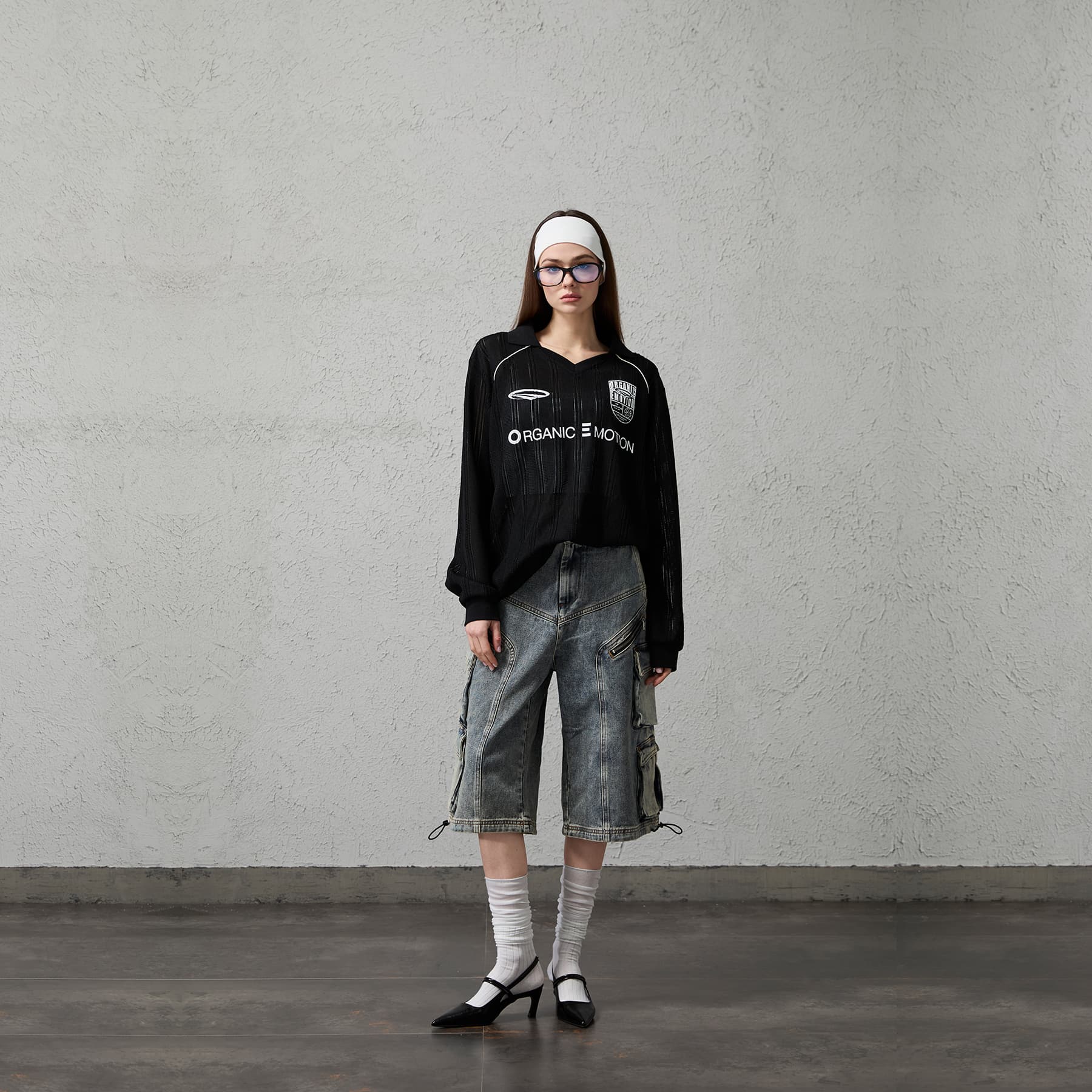 Штаны Organic Emotion Vintage Washed Denim Pants - изображение 4