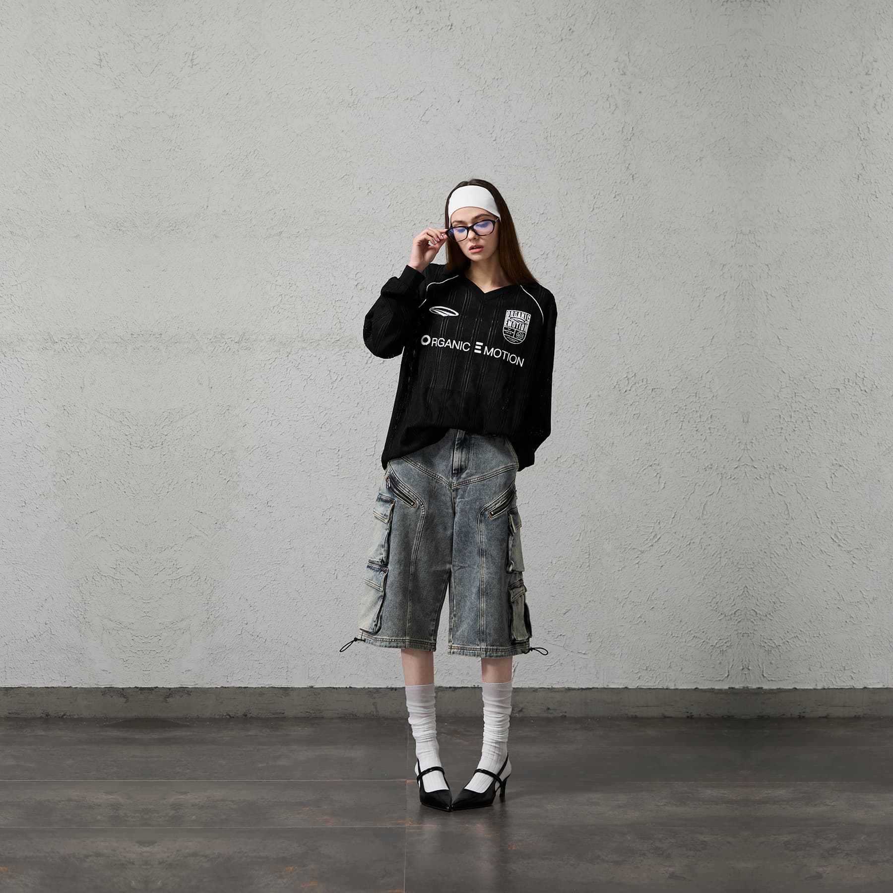 Штаны Organic Emotion Vintage Washed Denim Pants - изображение 7